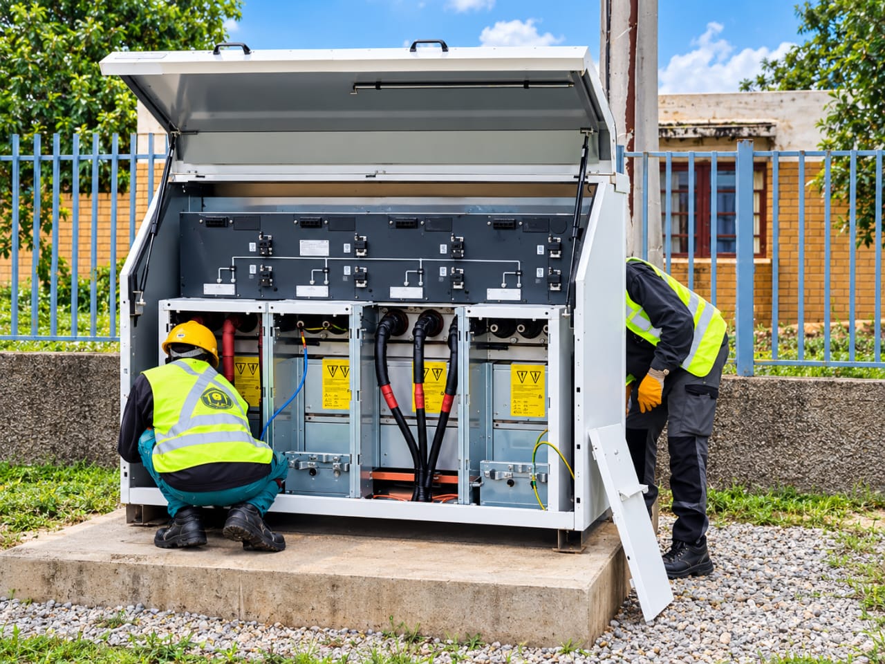 Chantier CENT - équipement technique